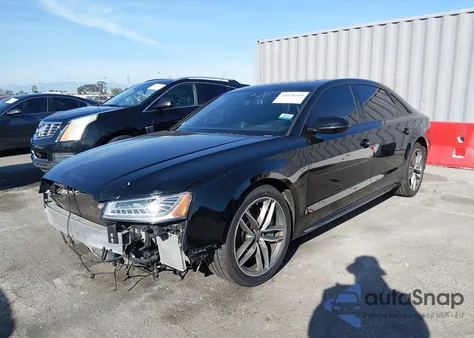 2017 Audi A8 L 3.0T from USA, damaged, VIN WAU44AFD7HN005312